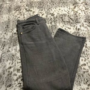 Levi Ribcage Straight Ankle Jeans